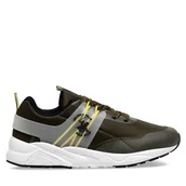 Buty dla chłopców - Sneakersy Beverly Hills Polo Club CM230807-2(IV)CH Khaki - miniaturka - grafika 1