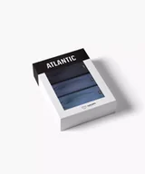 Majtki męskie - SLIPY ATLANTIC 3MP-192 WL25 (kolor granat-niebieski-denim, rozmiar L) - miniaturka - grafika 1