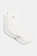 Skarpetki damskie - Tommy Hilfiger skarpetki damskie kolor biały 701230541 - miniaturka - grafika 1