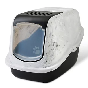 Savic Nestor Marble, Kuweta - Marmurkowy szary/czarny - Kuwety dla kotów - miniaturka - grafika 1