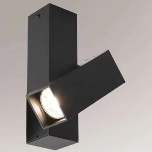 Shilo Industrialna LAMPA sufitowa MITSUMA 8000 prostokątna OPRAWA metalowy spot regulowany czarny 8000 - Lampy sufitowe - miniaturka - grafika 1