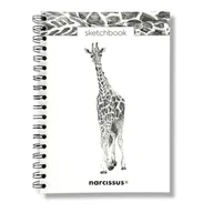 Szkolne artykuły papiernicze - Szkicownik B5/60K na spirali - Żyrafa - Narcissus - miniaturka - grafika 1