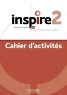 Książki do nauki języka francuskiego - Hachette Inspire 2. Ćwiczenia + audio online - miniaturka - grafika 1