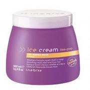 Maski do włosów - Inebrya Ice Cream Liss Pro, maska wygładzająca do włosów, 500ml - miniaturka - grafika 1