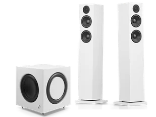 Audio Pro A38 + SW-10 (biały) - Głośniki i kolumny - miniaturka - grafika 1