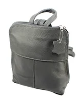 Torebki damskie - Plecak Skórzany MAGRE (PL) JOLA Skóra Naturalna Licowa GRAFITOWY - miniaturka - grafika 1