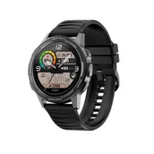 Monitory aktywności - Zegarek Sportowy Smartwatch Senbono X28 Czarny Full Hd 360X360, Pomiar Spo2, Metalowa Koperta - miniaturka - grafika 1