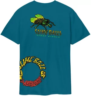 Koszulki męskie - t-shirt męski SANTA CRUZ PRODUCTION TEE Marine Teal - grafika 1