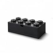 Pojemniki na zabawki - Lego Desk Drawer 8 Black - miniaturka - grafika 1
