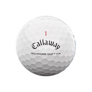 Piłki golfowe CALLAWAY CHROME SOFT X Triple Track - Golf Piłki golfowe CALLAWAY CHROME SOFT X Triple Track - Golf - miniaturka - grafika 4