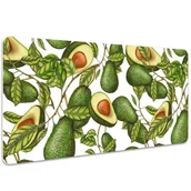 Podkładki na biurko - Podkładka na biurko Owoce awokado 100x50 cm - miniaturka - grafika 1
