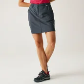 Sukienki i spódnice sportowe - Regatta Damskie spódnico-spodnie Highton III Szary, Rozmiar: 38 - miniaturka - grafika 1