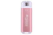 Dyski SSD - SSD USB-C 2TB EXT. PINK/TS2TESD300P TRANSCEND - miniaturka - grafika 1