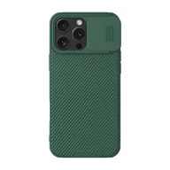 Etui i futerały do telefonów - Etui Nillkin CamShield Pro iPhone 16 Pro Max (zielony) - miniaturka - grafika 1