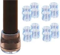 Krzesła - Nakładki Silikonowe Na Nogi Krzesła Mebli 16 Szt. Ochronne Nasadki 22 mm - miniaturka - grafika 1