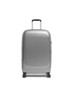 Walizki - Mandarina Duck Średnia Twarda Walizka D-Drop P10KEV03 Srebrny - miniaturka - grafika 1