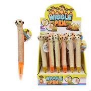 Długopisy - Symag Długopis surykatka Wiggle Pen p24 Toi-Toys 46022Z - miniaturka - grafika 1