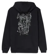 Bluzy męskie - bluza męska SANTA CRUZ Wooten Duo Zip Hood Black - miniaturka - grafika 1
