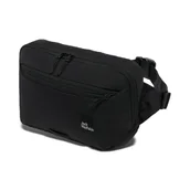 Nerki - Torebka biodrowa Jack Wolfskin GUTLEUT CROSSBODY black - ONE SIZE - miniaturka - grafika 1