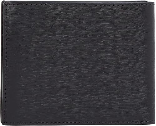 Calvin Klein Męski portfel CK BIFOLD 5CC W/COIN Bi-Fold Wallet, czarny Epi, rozmiar 0ne, Czarny Epi, 0ne Size