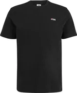 Koszulki męskie - Koszulka męska Fila Laas Regular Tee czarna FAM0874 80010 S - miniaturka - grafika 1