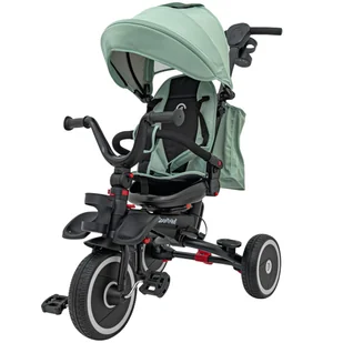 Rowerek trójkołowy SporTrike Rider B67 Zielony - Rowerki biegowe - miniaturka - grafika 1