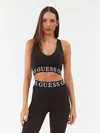 Biustonosze - Guess Biustonosz top V3BP09 MC04Z Czarny Slim Fit - miniaturka - grafika 1