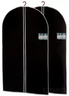 Komplet pokrowców na ubrania Storage Solutions, 150x60 cm, 2 szt - Pokrowce na ubrania - miniaturka - grafika 1