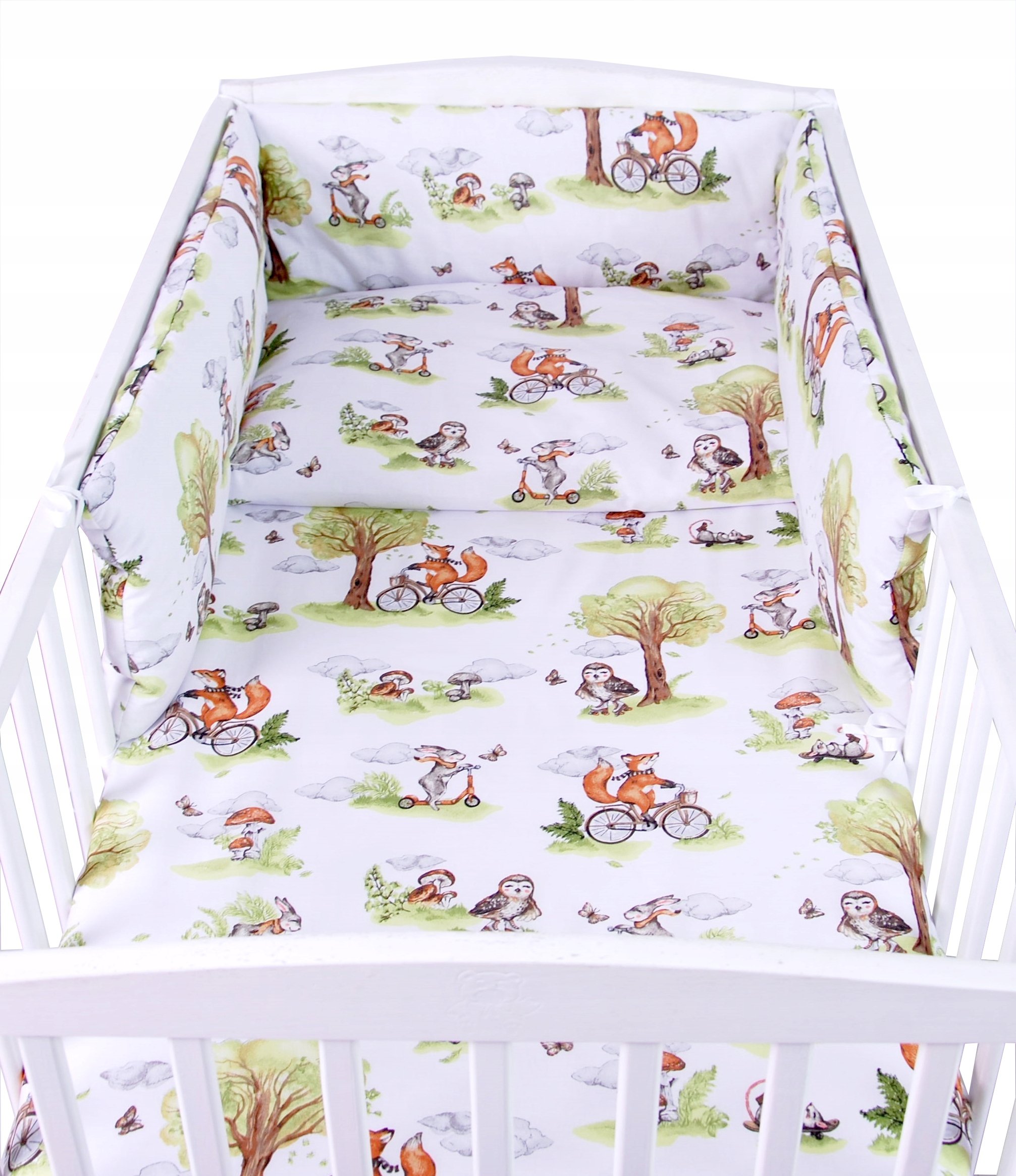 BabyLux Pościel Do Łóżeczka 120x60 Dziecięca Niemowlęca 120X90 cm 6EL N132