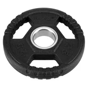 Pozostały sprzęt siłowy - HMS TOH02 CZARNY TALERZ OLIMPIJSKI ŻELIWNY 2.5 KG - miniaturka - grafika 1