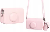 Torby fotograficzne i futerały - Futerał Etui Pokrowiec na Aparat + Kliszę do Kodak EKTAR H35 / H35N / ULTRA F9 / Różowy - miniaturka - grafika 1