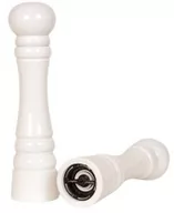 Młynki do soli i pieprzu - Młynek klasyczny premium - m.reg 24 cm biały - miniaturka - grafika 1