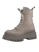 Botki damskie - Tamaris Damskie sztyblety 1-25843-29, czarne, 37 EU - miniaturka - grafika 1