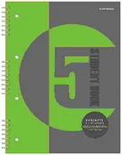 Szkolne artykuły papiernicze - Top-2000 Kołozeszyt B5/100k kratka oprawa twarda 91123 Student - miniaturka - grafika 1