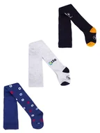 Rajstopy - Rajstopy chłopięce bawełniane we wzory 3PAK 68-74 YOCLUB - miniaturka - grafika 1
