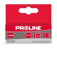 Gwoździe - Gwoździe typ E/J, 10 mm, 2,0 x 1,2 mm, PROLINE 1000 sztuk - miniaturka - grafika 1