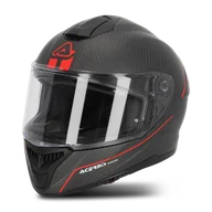 Kaski motocyklowe - Kask Integralny Acerbis Tarmak Czarny/CzerwonyXXL - miniaturka - grafika 1