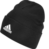 Czapki damskie - Czapka adidas Logo Woolie FS9022 (kolor Czarny) - miniaturka - grafika 1