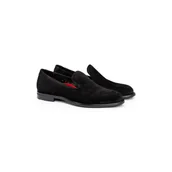 Mokasyny męskie - LLOYD WELLINGTON Mokasyny Buty Męskie Slip-on Zamszowe Eleganckie 41 - miniaturka - grafika 1