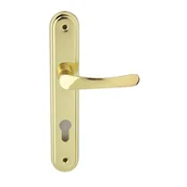 Klamki - Domino Klamka Nova szyld na wkładkę mosiądz - miniaturka - grafika 1