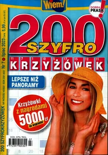 200 Szyfrokrzyżówek - Czasopisma - miniaturka - grafika 1