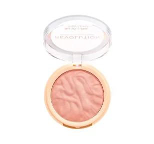 Makeup Revolution Reloaded pudrowy róż dla długotrwałego efektu odcień Peaches & Cream 7,5 g Reloaded pudrowy róż dla długotrwałego efektu odcień Peaches & Cream 7,5 g - Róże do policzków - miniaturka - grafika 1