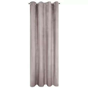 Eurofirany Zasłona Milo 140x250 Popielaty ex-zas-milo-popi-140x250-przel - Zasłony - miniaturka - grafika 1