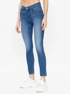 Spodnie damskie - PEPE JEANS RURKI GRANATOWE DAMSKIE DŁUGIE CASUAL XS 1Z0D1_D* T4A - miniaturka - grafika 1