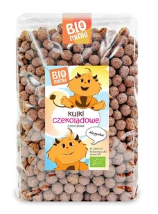 BIOMINKI (przekąski dla dzieci) KULKI CZEKOLADOWE BIO 300 g - BIOMINKI BP-5907738152689 - Płatki śniadaniowe i musli - miniaturka - grafika 1