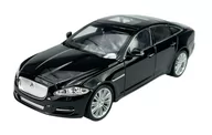 Samochody i pojazdy dla dzieci - Welly 2010 Jaguar Xj Czarny 1:24 Samochów Nowy Metalowy Model - miniaturka - grafika 1