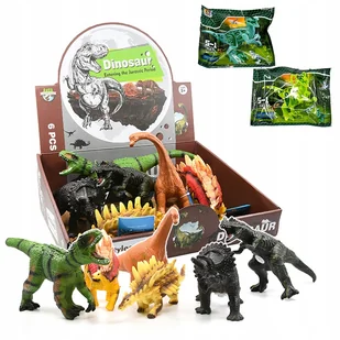 Mega Creative Dinozaur Dz/sw Disp 6/108 - Figurki dla dzieci - miniaturka - grafika 1