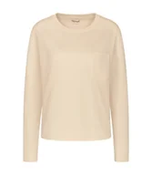 Bielizna nocna - Triumph koszulka damska z długi rękawem Mix & Match LSL Top Chest Pocket-36 - miniaturka - grafika 1