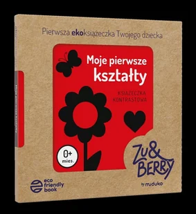 Wydawnictwo MUDUKO Moje pierwsze kształty. Książeczka kontrastowa Opracowanie zbiorowe - Książki edukacyjne - miniaturka - grafika 2