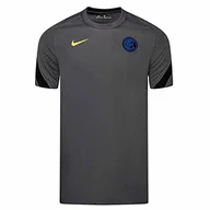 Koszulki męskie - Nike Męska koszulka Inter M Nk Brt Strk Top Ss Cl T-shirt szary ciemnoszary/czarny/żółty (bez sponsor-3rd) S - miniaturka - grafika 1